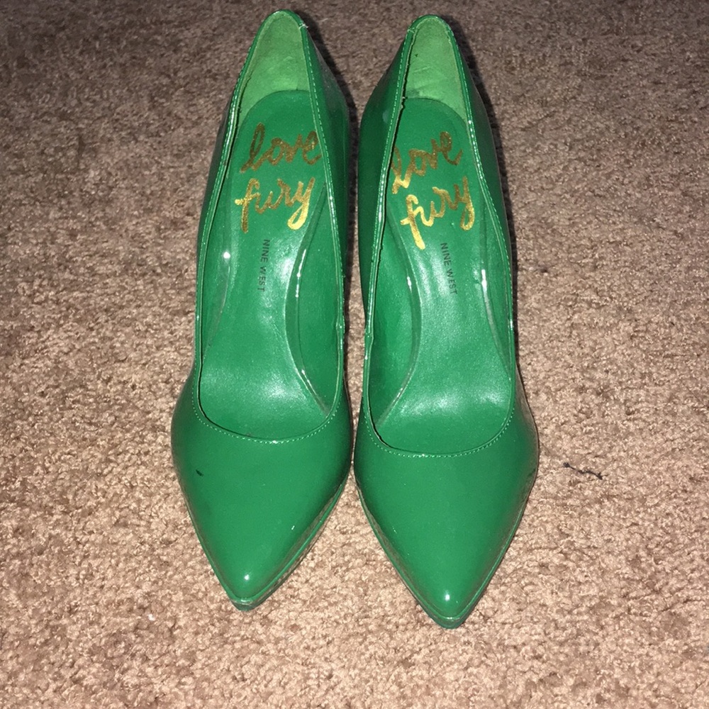 Green heels